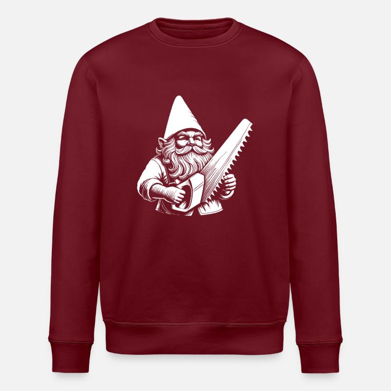 Bûcheron - Sweat bio ROLLER Stanley/Stella Unisexe - bordeaux