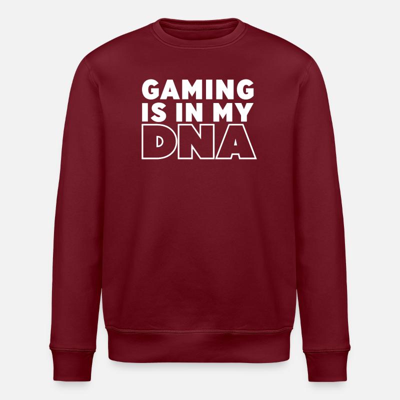 Le jeu est mon ADN - Sweat bio ROLLER Stanley/Stella Unisexe - bordeaux