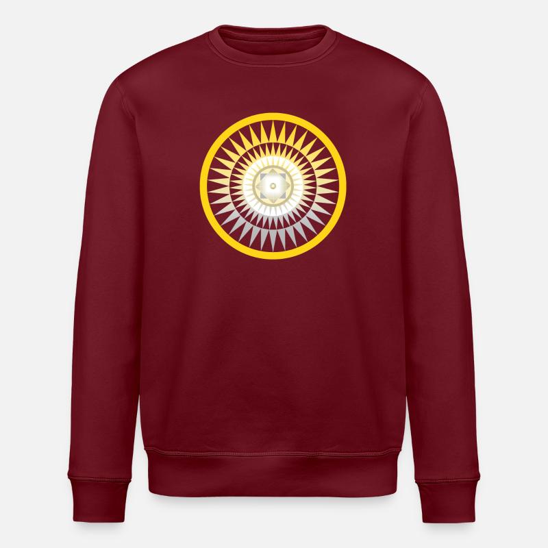 Die Sonne - Stanley/Stella Unisex Bio-Sweatshirt ROLLER - Burgunderrot