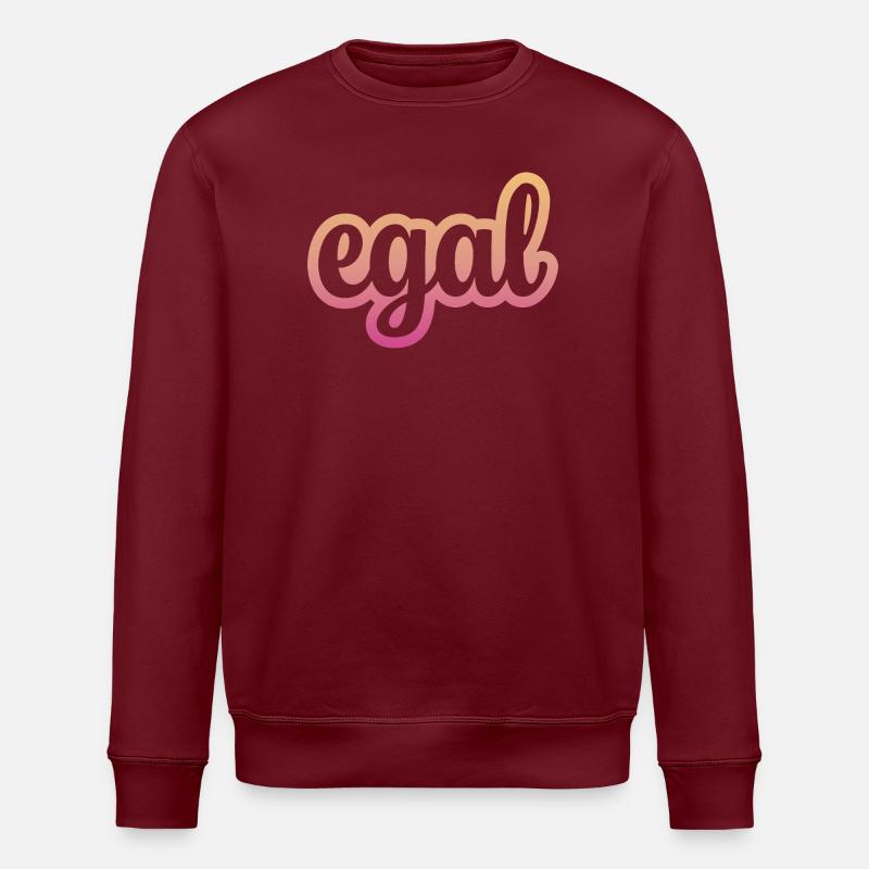 tout de même - Sweat bio ROLLER Stanley/Stella Unisexe - bordeaux