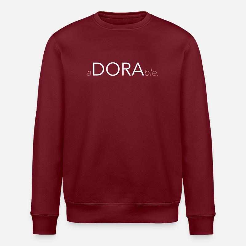 aDORAble - Stanley/Stella Unisex Bio-Sweatshirt ROLLER - Burgunderrot