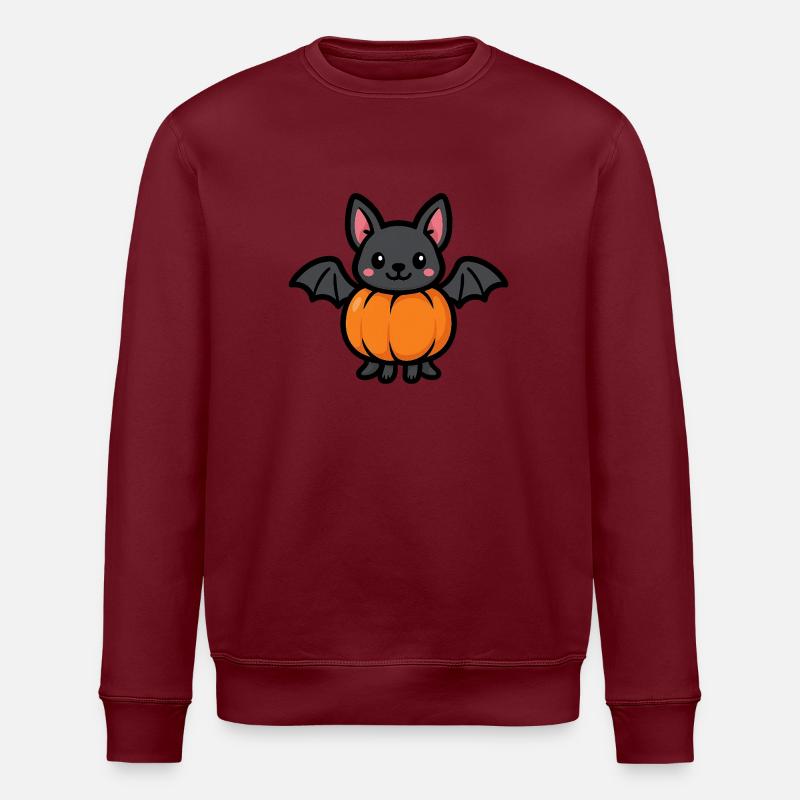Batkin - Stanley/Stella Unisex Bio-Sweatshirt ROLLER - Burgunderrot