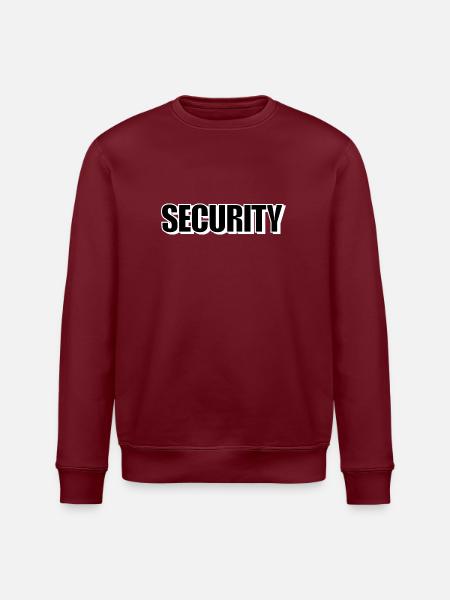 Security - Stanley/Stella Unisex Bio-Sweatshirt ROLLER - Burgunderrot