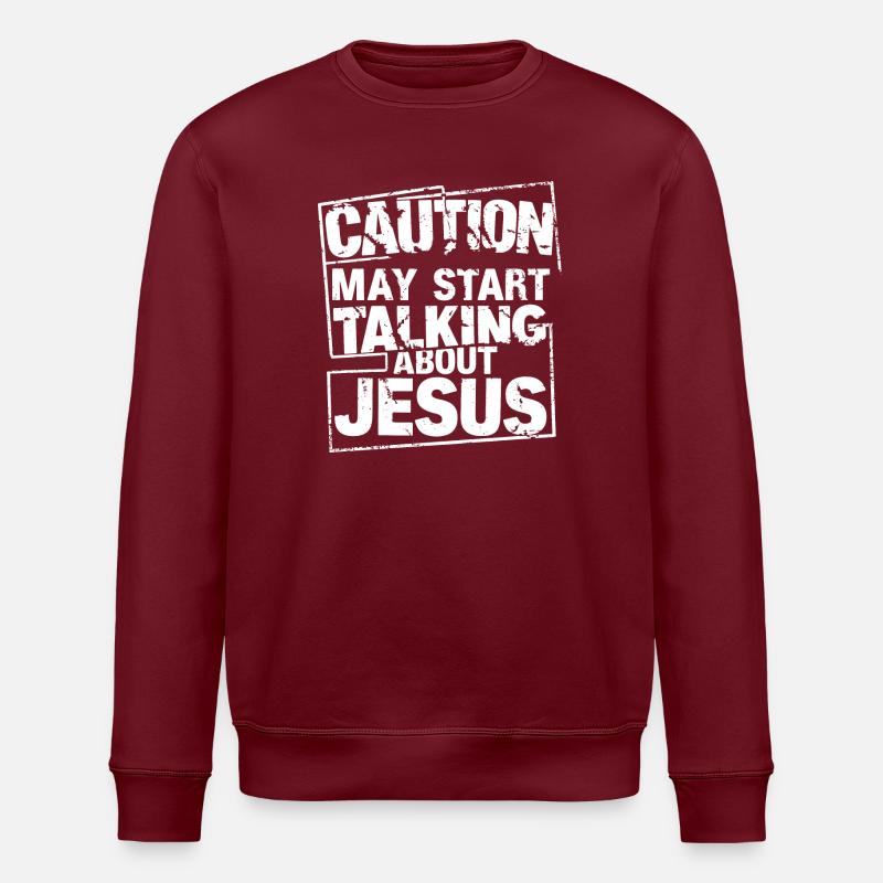 Votre foi, votre voix - Sweat bio ROLLER Stanley/Stella Unisexe - bordeaux