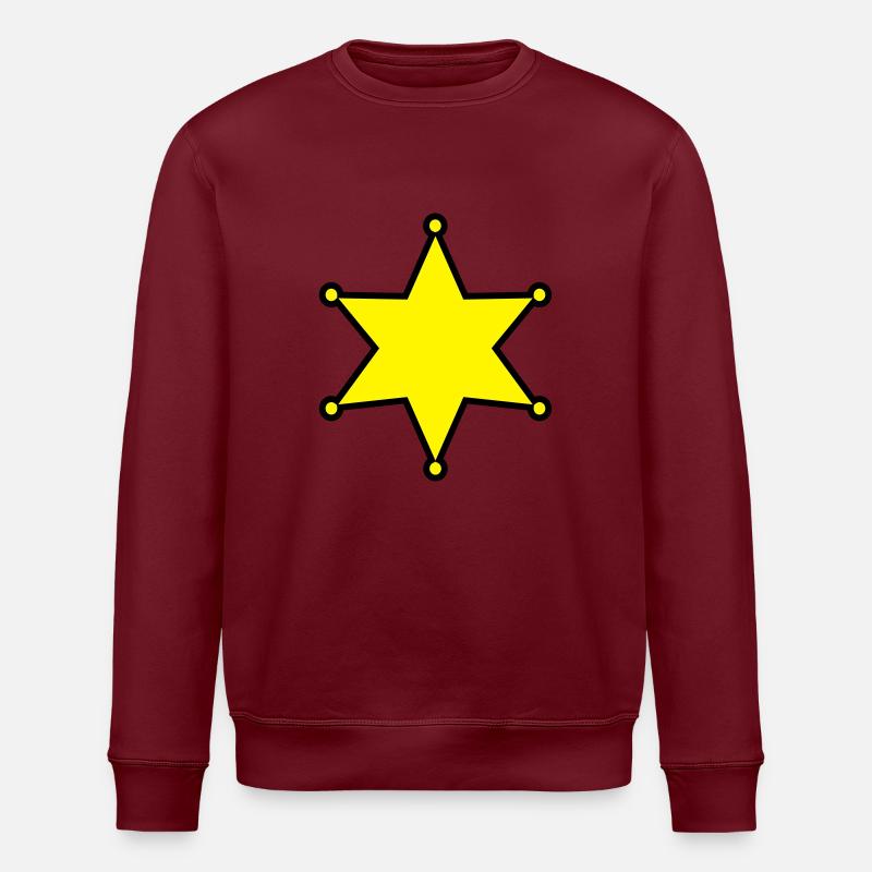 stern - Stanley/Stella Unisex Bio-Sweatshirt ROLLER - Burgunderrot