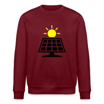 Panneaux solaires du système photovoltaïque - Sweat bio ROLLER Stanley/Stella Unisexe - bordeaux - Devant - Nik (191cm)