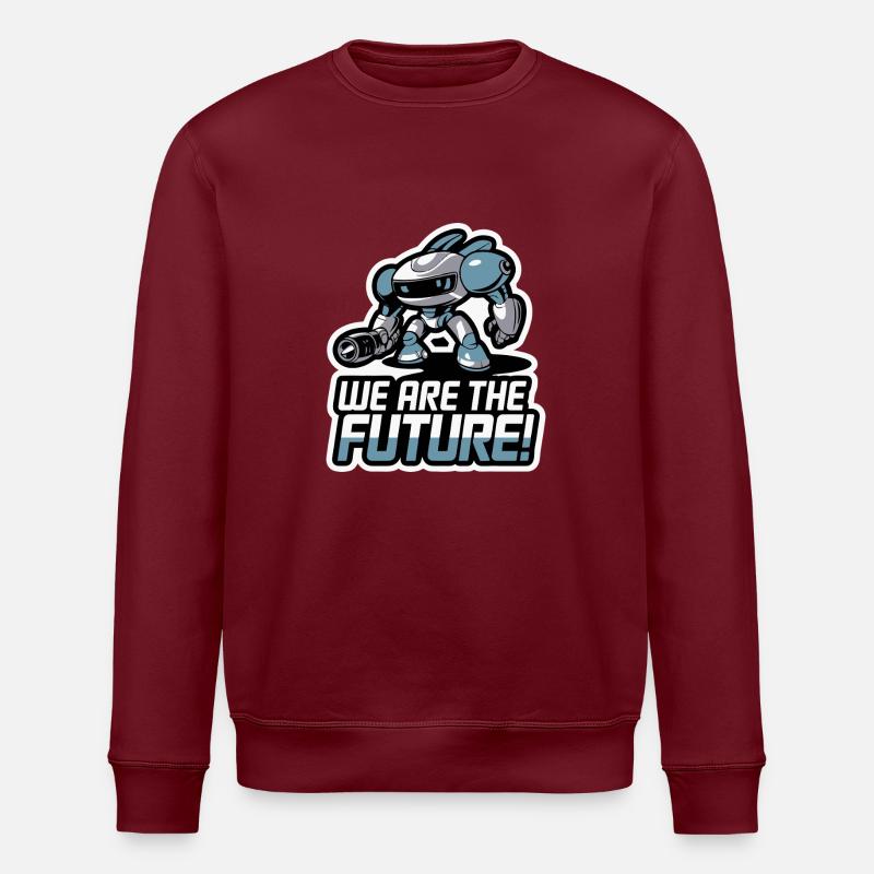 ROBOT, NOUS SOMMES L’AVENIR - Sweat bio ROLLER Stanley/Stella Unisexe - bordeaux