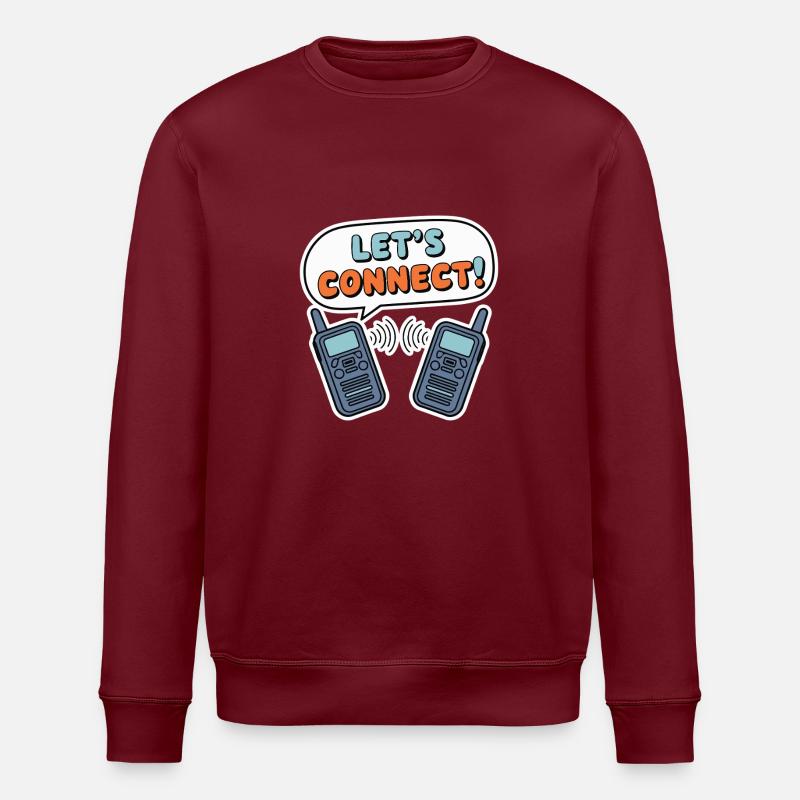 TALKIES-WALKIES - Sweat bio ROLLER Stanley/Stella Unisexe - bordeaux