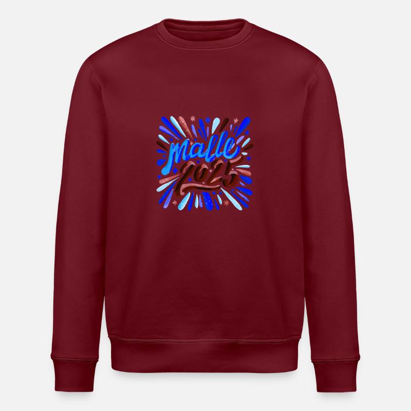 Malle 2025 - Stanley/Stella Unisex Bio-Sweatshirt ROLLER - Burgunderrot