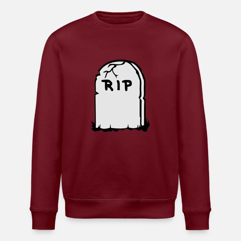 Grabstein - Stanley/Stella Unisex Bio-Sweatshirt ROLLER - Burgunderrot