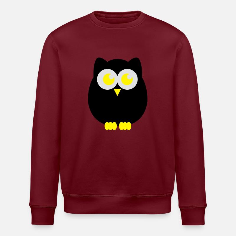 eule - Stanley/Stella ROLLER Unisex Organic Sweatshirt - burgundy