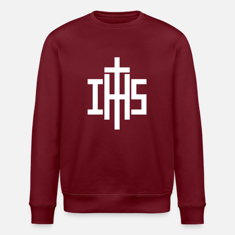 IHS - Stanley/Stella Unisex Bio-Sweatshirt ROLLER - Burgunderrot