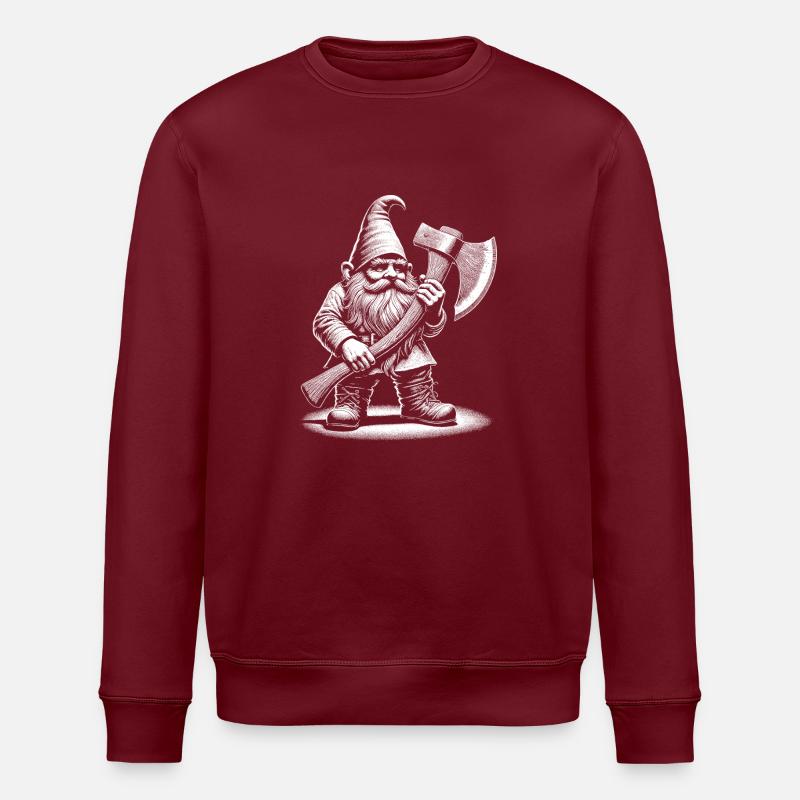 Bûcheron - Sweat bio ROLLER Stanley/Stella Unisexe - bordeaux