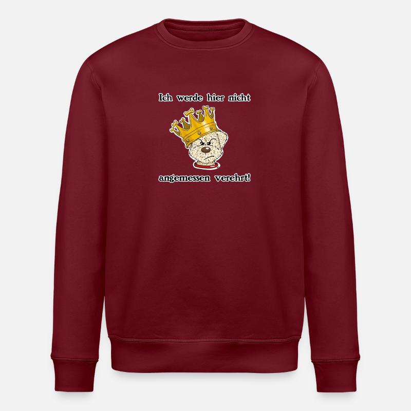 Culte1 2 - Sweat bio ROLLER Stanley/Stella Unisexe - bordeaux
