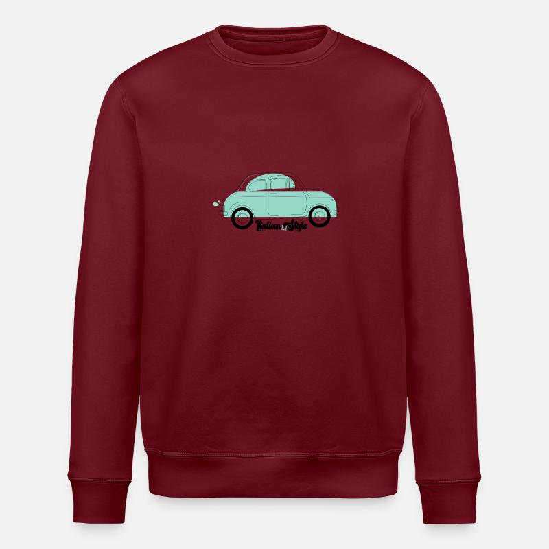 Italian Style 500 - Stanley/Stella ROLLER Unisex Organic Sweatshirt - burgundy