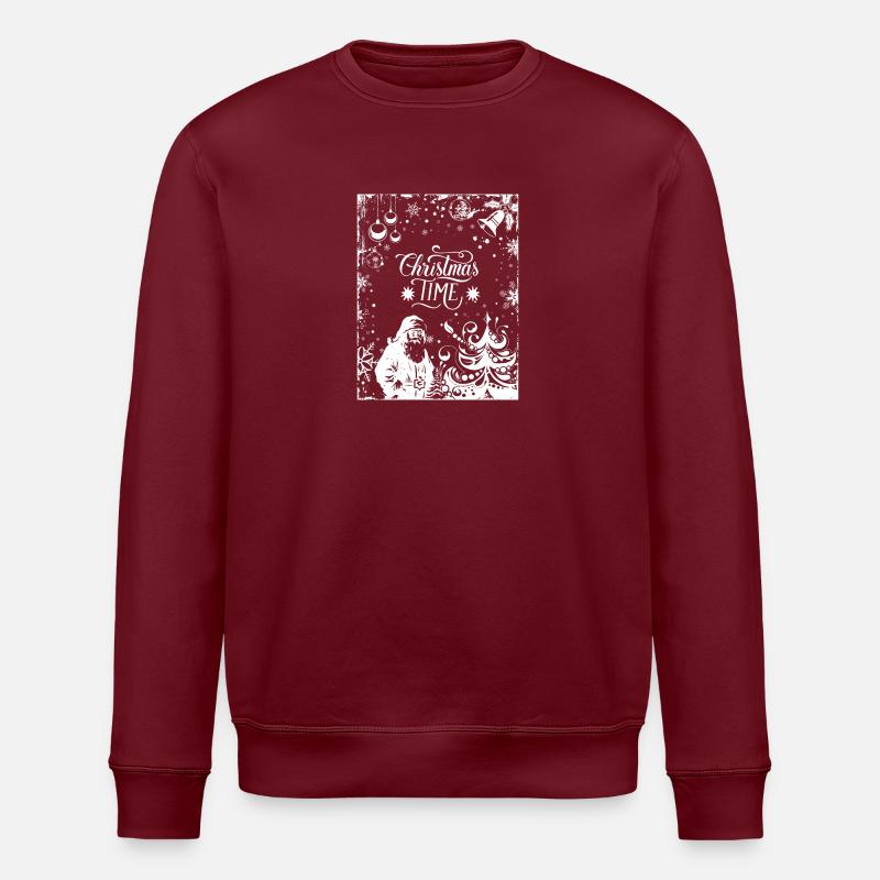 TEMPS DE CHRMS - Sweat bio ROLLER Stanley/Stella Unisexe - bordeaux
