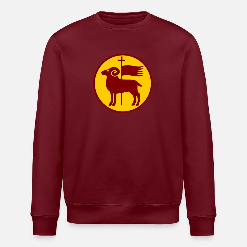 Gotland - Stanley/Stella ROLLER Unisex Organic Sweatshirt - burgundy