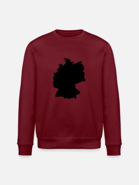 Deutschland - Stanley/Stella Unisex Bio-Sweatshirt ROLLER - Burgunderrot
