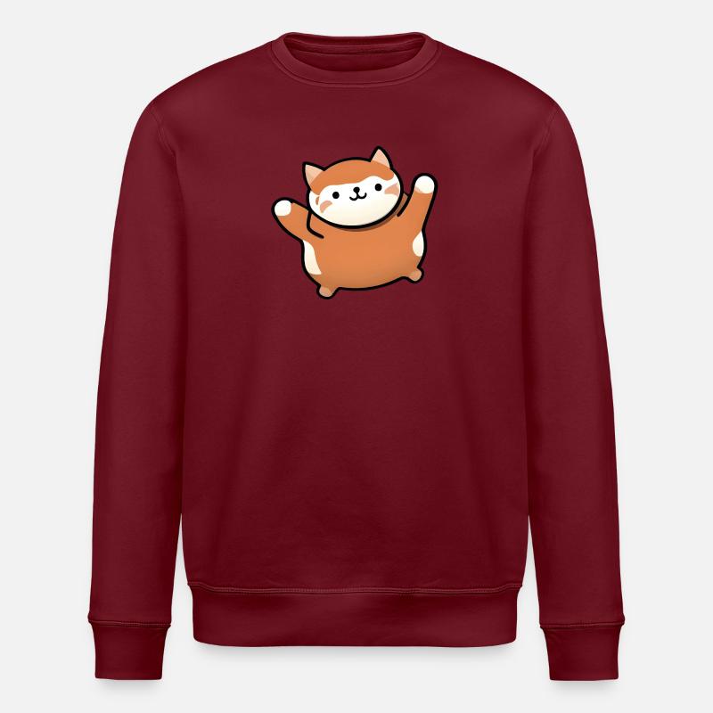 Juste mignon chaton - Sweat bio ROLLER Stanley/Stella Unisexe - bordeaux