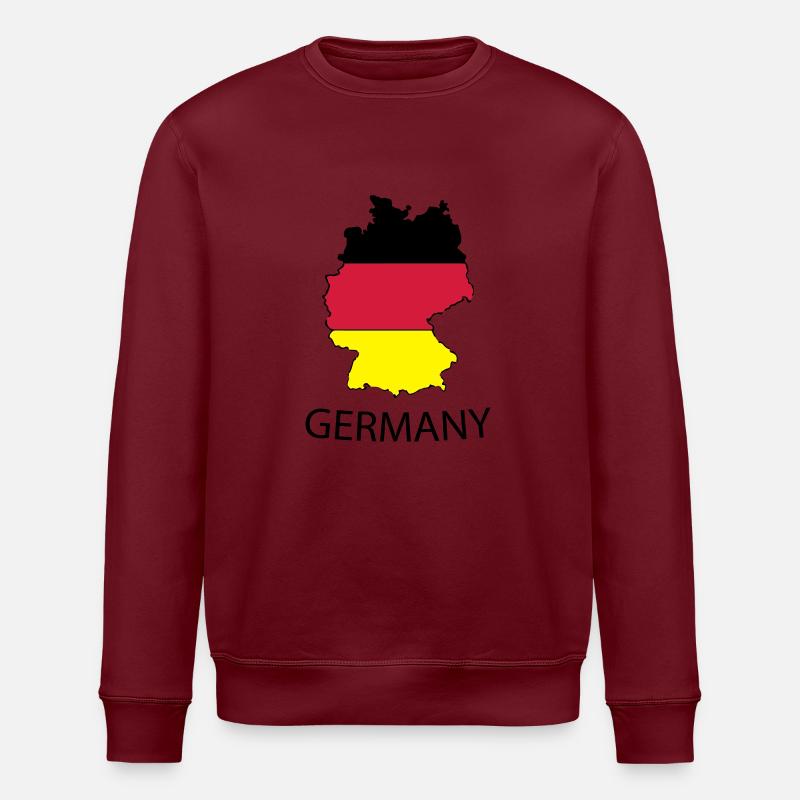 germany - Stanley/Stella Unisex Bio-Sweatshirt ROLLER - Burgunderrot