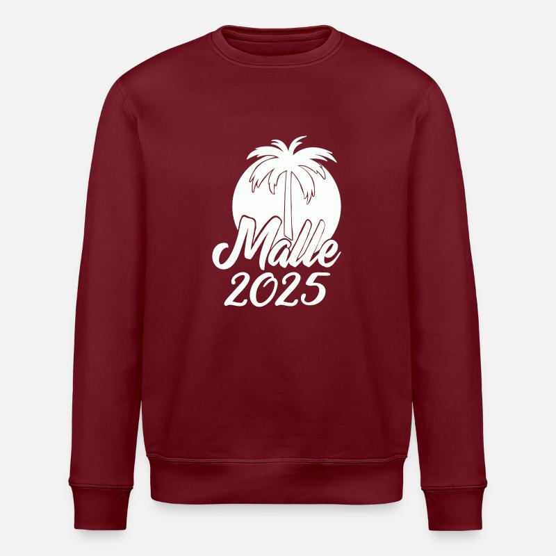 MALLE 2025 - Sweat bio ROLLER Stanley/Stella Unisexe - bordeaux