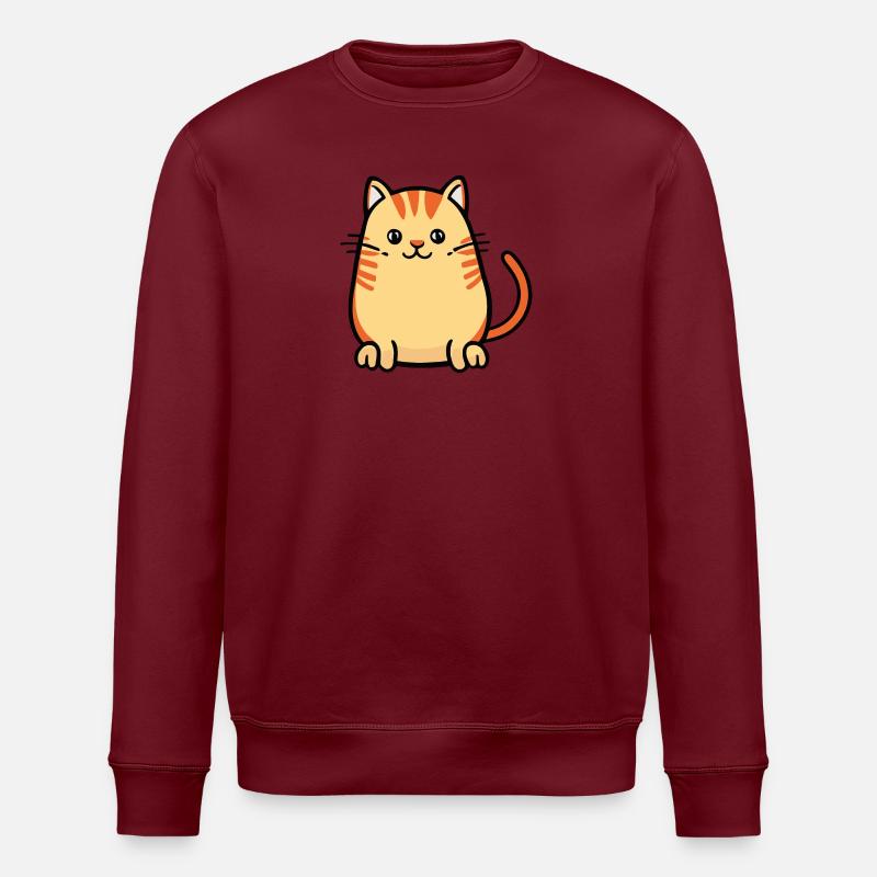 Juste mignon chaton - Sweat bio ROLLER Stanley/Stella Unisexe - bordeaux