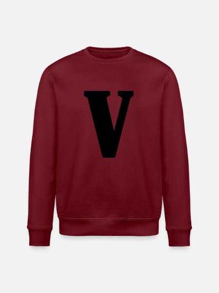 V - Stanley/Stella Unisex Bio-Sweatshirt ROLLER - Burgunderrot