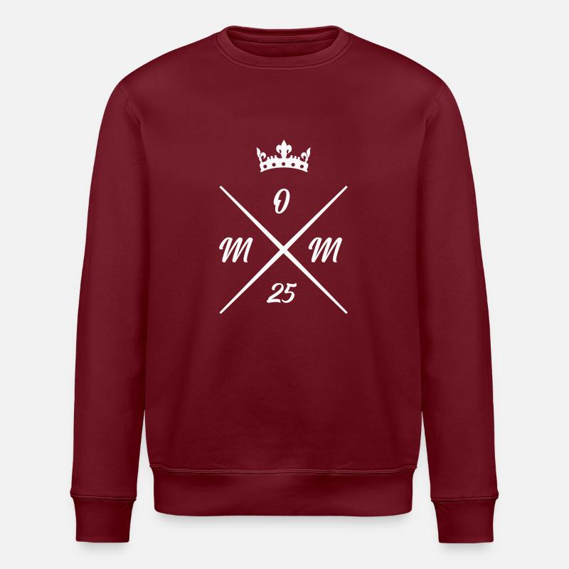 maman 25 - Sweat bio ROLLER Stanley/Stella Unisexe - bordeaux