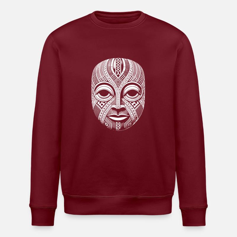 Masque - Sweat bio ROLLER Stanley/Stella Unisexe - bordeaux