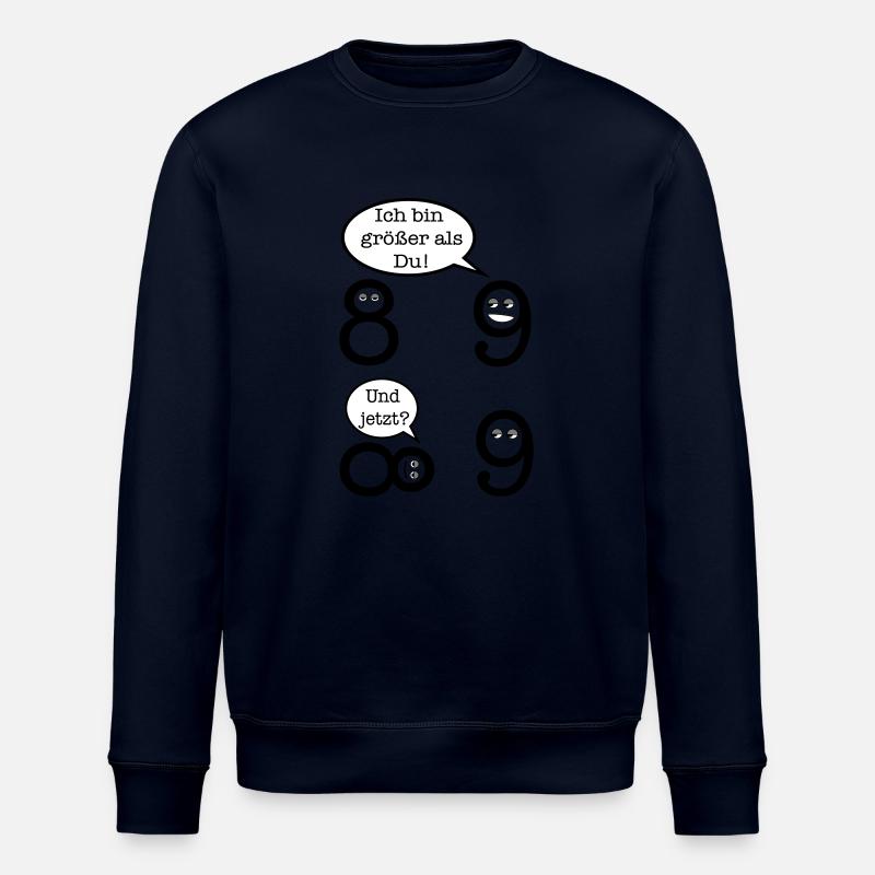 Mathematik Witz - Stanley/Stella Unisex Bio-Sweatshirt ROLLER - Navy