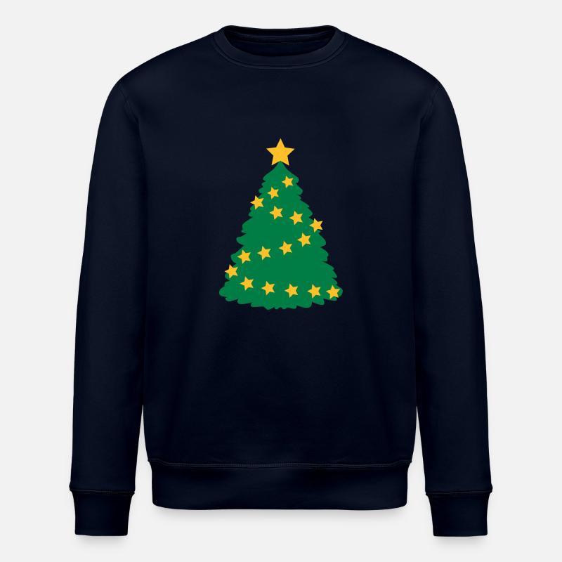 Weihnachtsbaum - Stanley/Stella Unisex Bio-Sweatshirt ROLLER - Navy