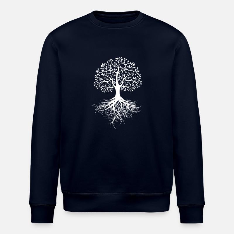 Arbre de vie - Sweat bio ROLLER Stanley/Stella Unisexe - marine