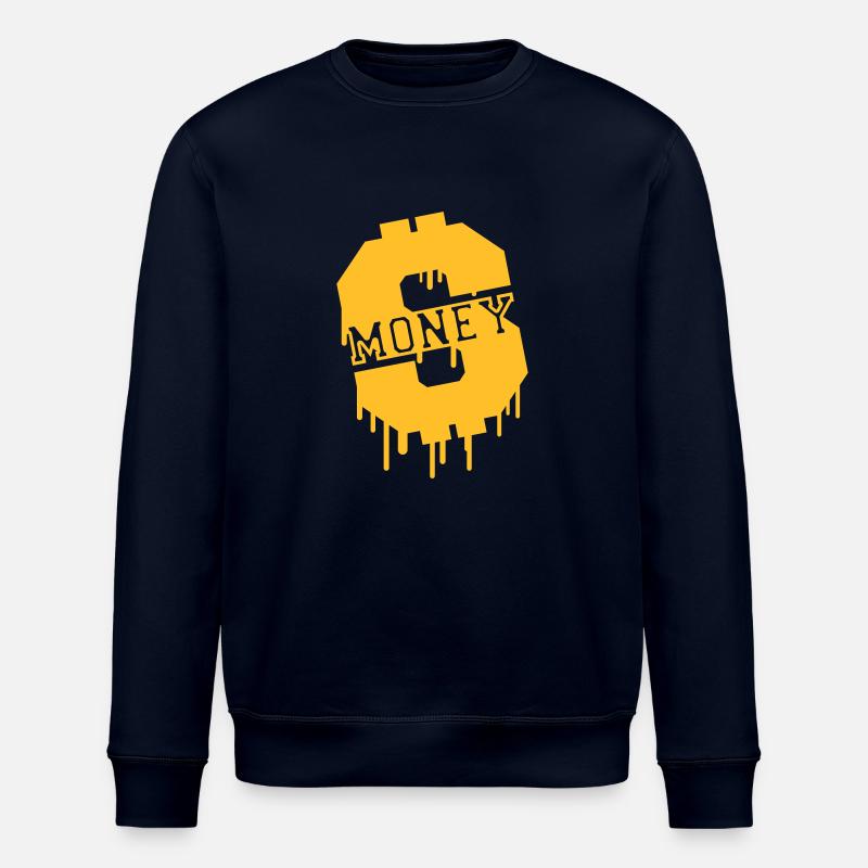 Money Graffiti - Stanley/Stella Unisex Bio-Sweatshirt ROLLER - Navy