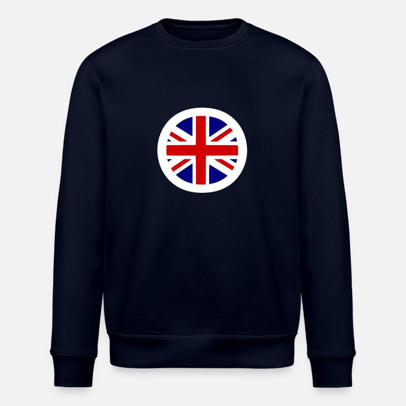 Union Jack - Sweat bio ROLLER Stanley/Stella Unisexe - marine