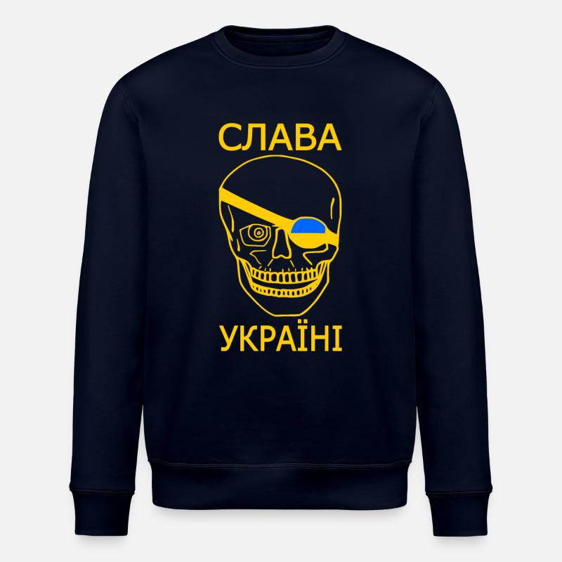 Slava ukraini - Stanley/Stella Unisex Bio-Sweatshirt ROLLER - Navy