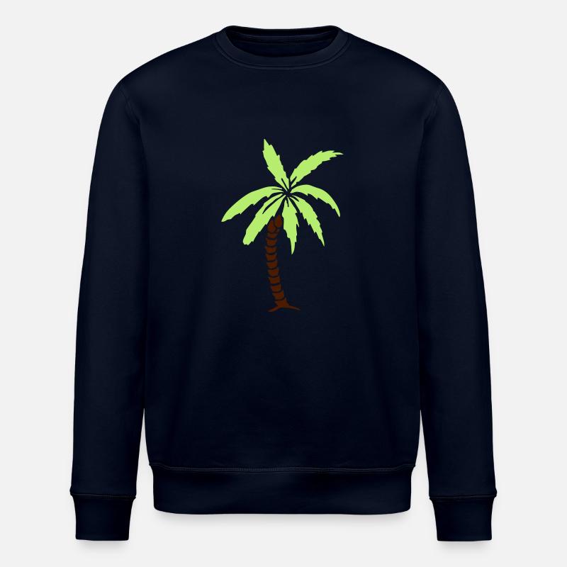 Palme - Sommer - Strand - Stanley/Stella Unisex Bio-Sweatshirt ROLLER - Navy