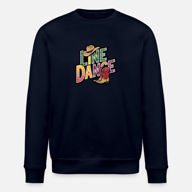 Line Dance Linedance mein Hobby - Stanley/Stella Unisex Bio-Sweatshirt ROLLER - Navy