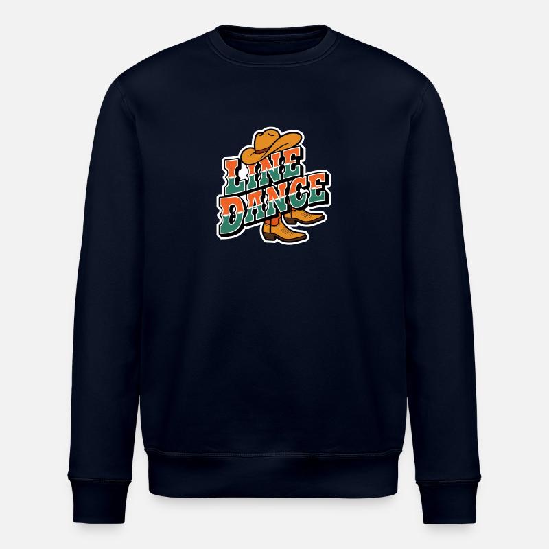 Line Dance Linedance mein Hobby - Stanley/Stella Unisex Bio-Sweatshirt ROLLER - Navy