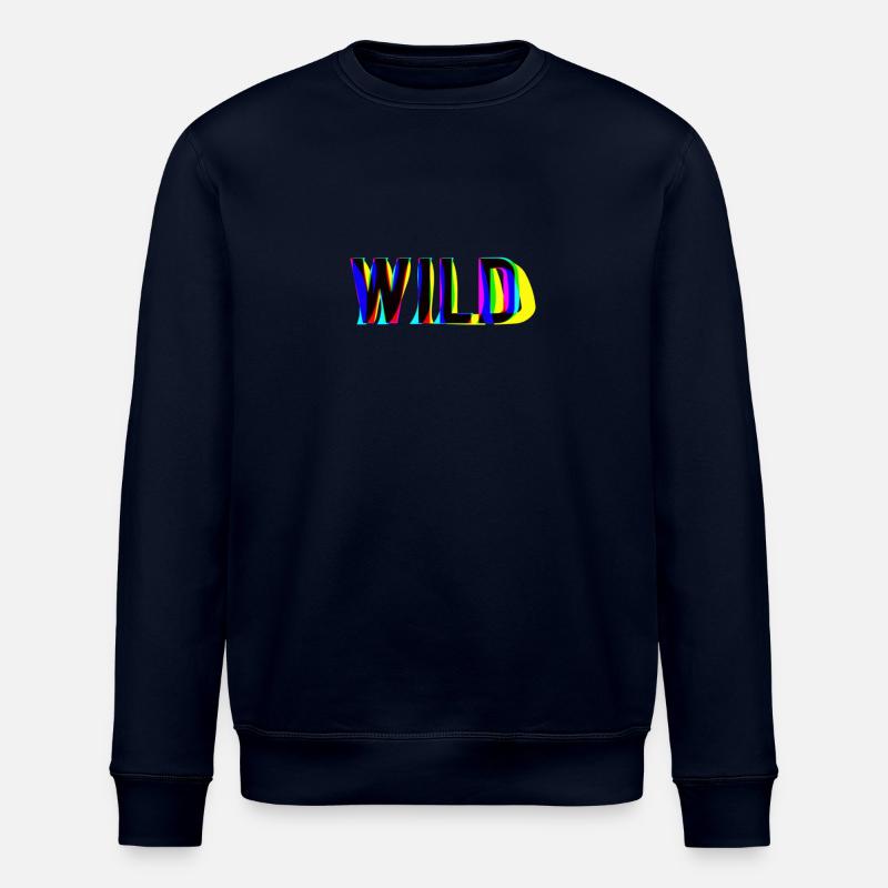 WILD SIND SIE BEREIT? - Stanley/Stella Unisex Bio-Sweatshirt ROLLER - Navy