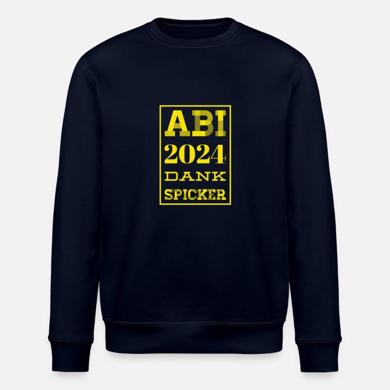 Abi 2024 Sprüche - Stanley/Stella Unisex Bio-Sweatshirt ROLLER - Navy