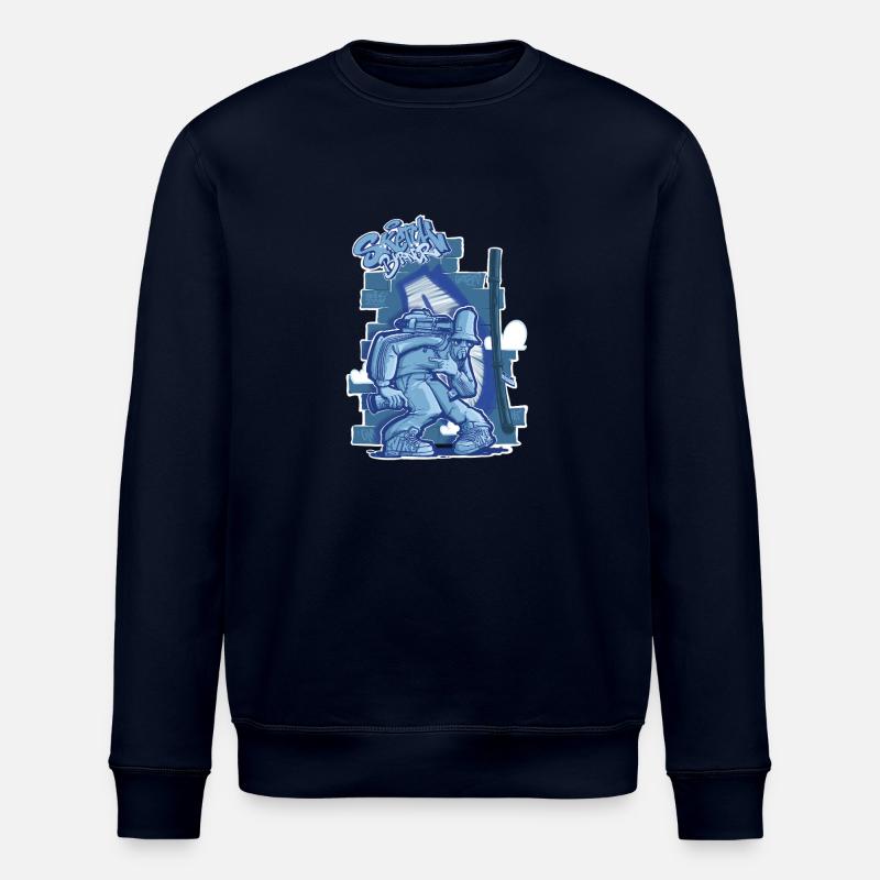 Straßengeist - Stanley/Stella Unisex Bio-Sweatshirt ROLLER - Navy