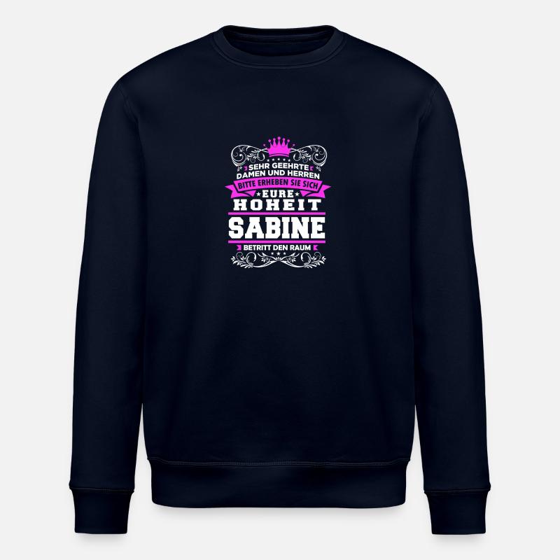 Eure Hoheit - Sabine - Stanley/Stella Unisex Bio-Sweatshirt ROLLER - Navy