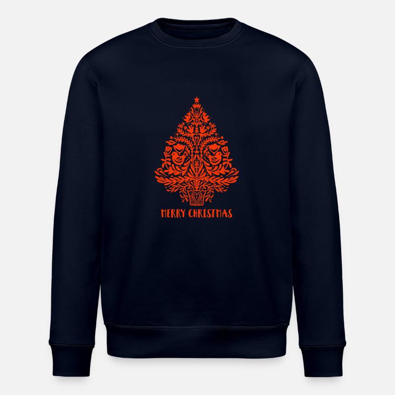 Joyeux Noël - Sweat bio ROLLER Stanley/Stella Unisexe - marine