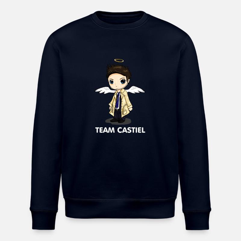 Team Castiel (dunkel) - Stanley/Stella Unisex Bio-Sweatshirt ROLLER - Navy