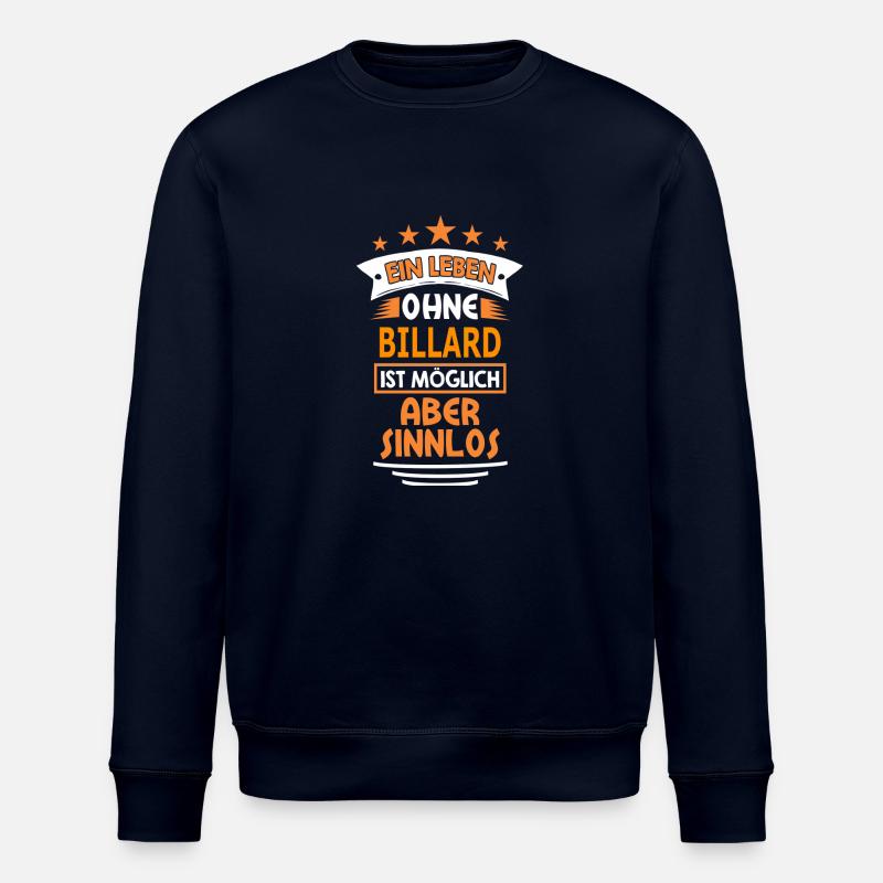 billard - Stanley/Stella Unisex Bio-Sweatshirt ROLLER - Navy