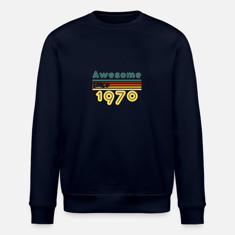 Großartig seit 1970 - Stanley/Stella Unisex Bio-Sweatshirt ROLLER - Navy