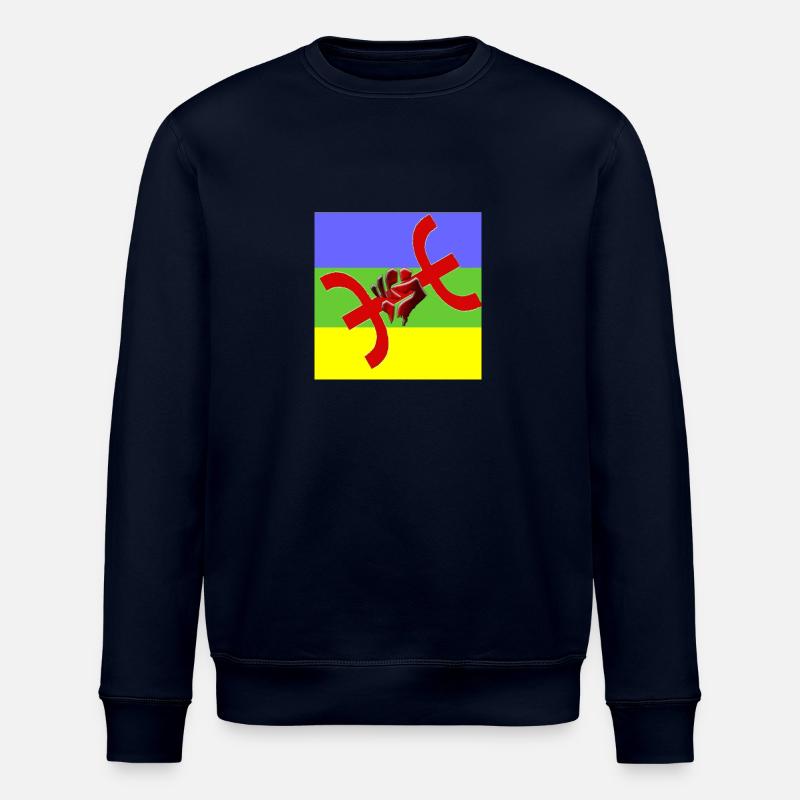 poing_momo - Sweat bio ROLLER Stanley/Stella Unisexe - marine