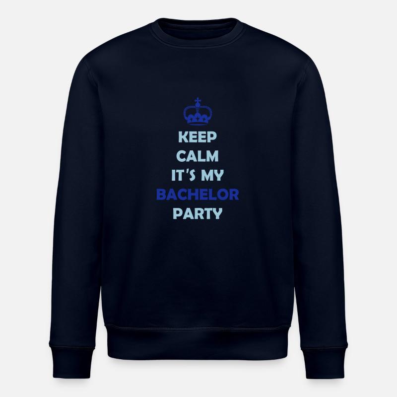 keep_calm_bachelor_party_2 - Sweat bio ROLLER Stanley/Stella Unisexe - marine