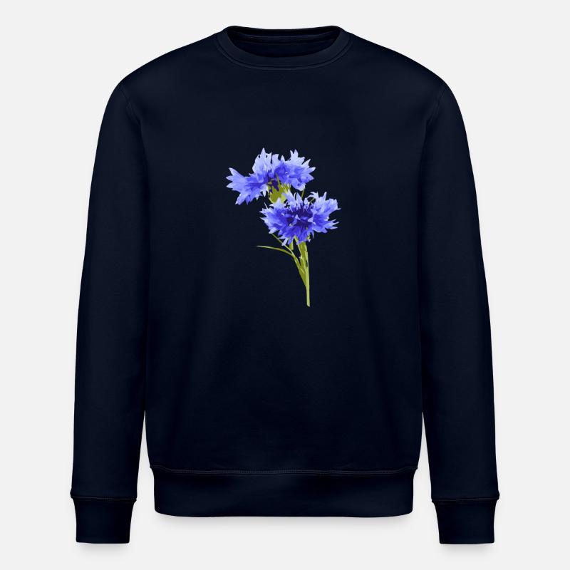 cornflower - Stanley/Stella ROLLER Unisex Organic Sweatshirt - navy
