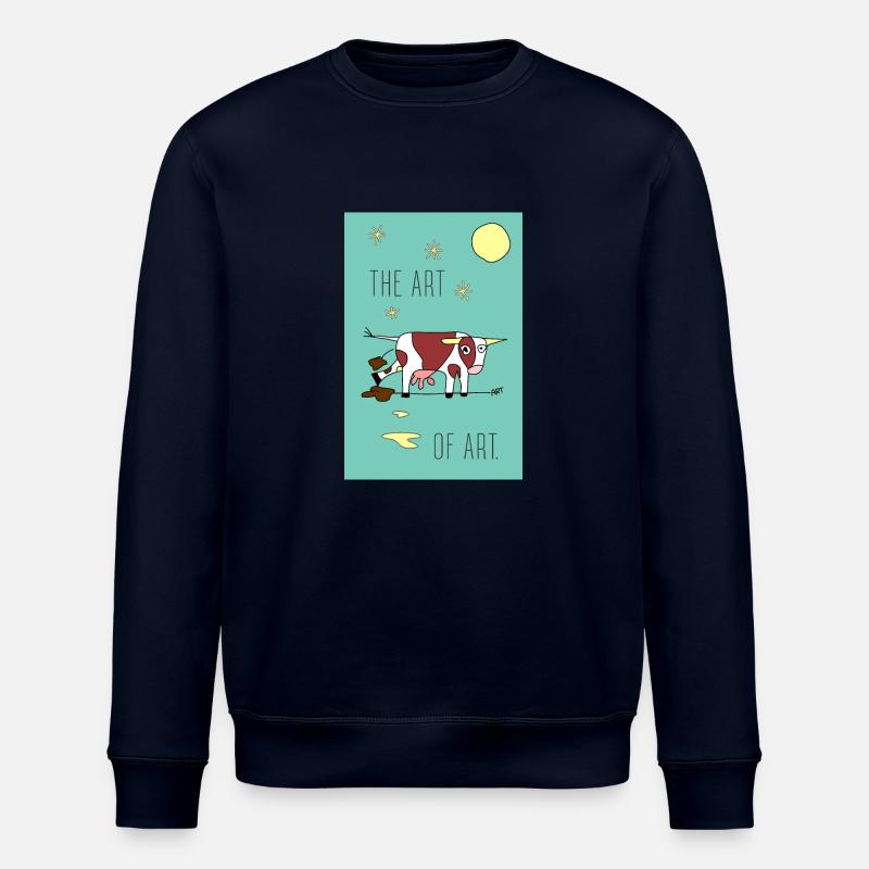 L'ART DE L'ART - Sweat bio ROLLER Stanley/Stella Unisexe - marine